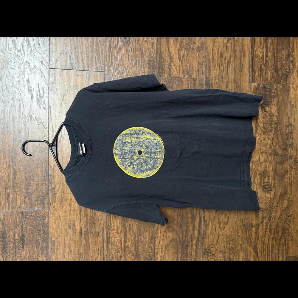 Vtg Elvis Presley Vinyl Sun Record T-Shirt Graceland Tag - L